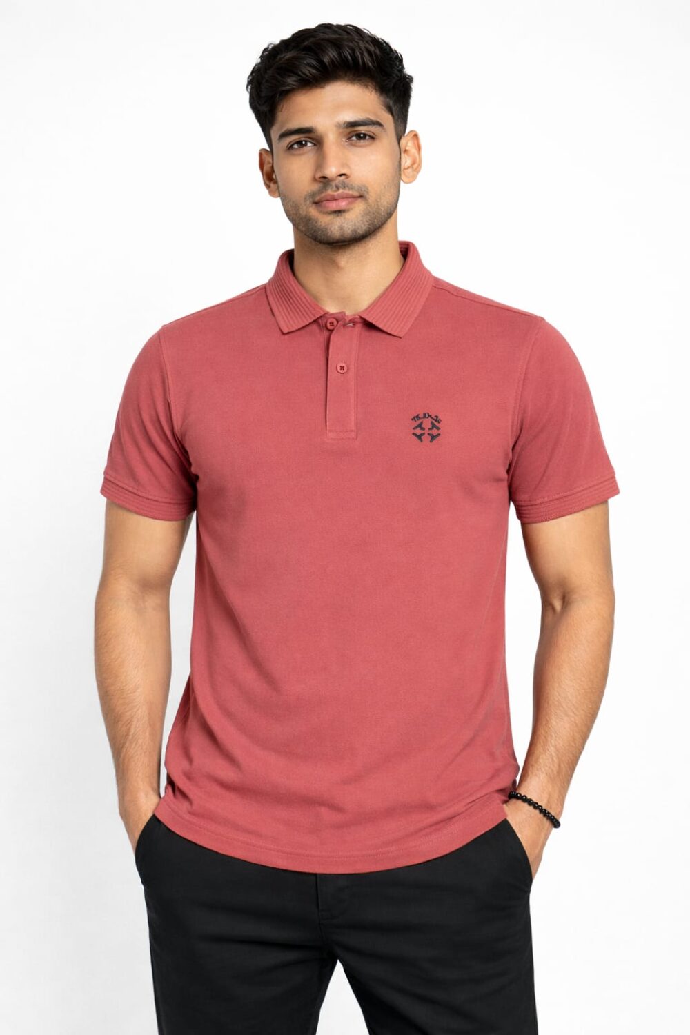 MEN'S PK Polo Tees (Pink)