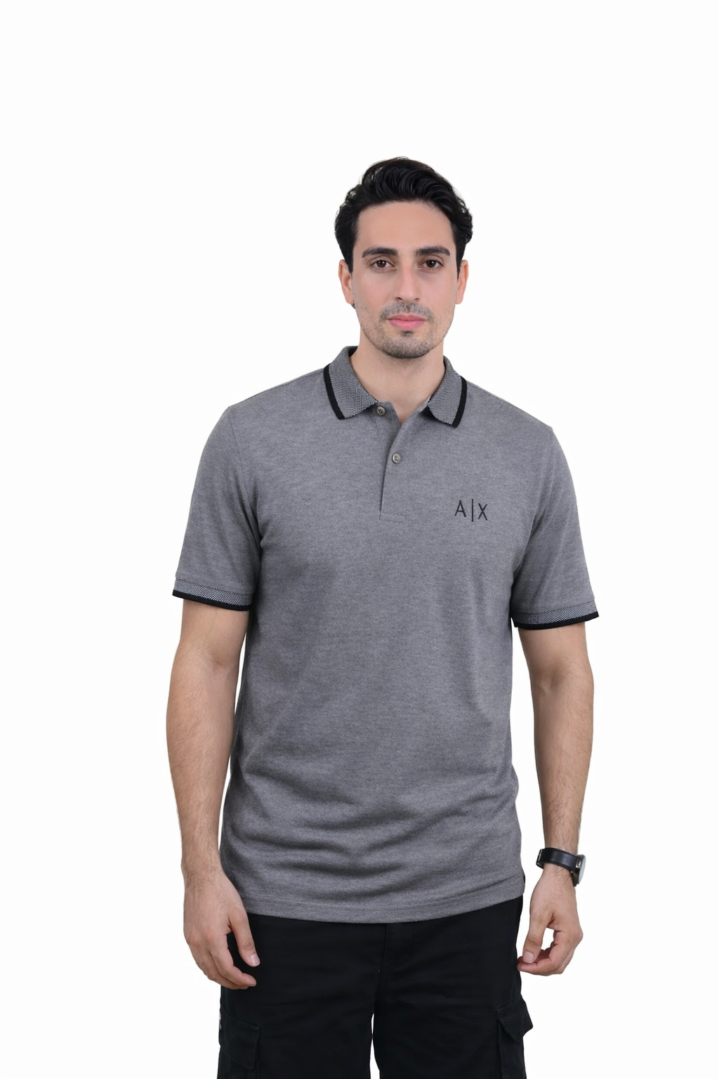 MEN'S Two Tone Tee A/X (Gray)