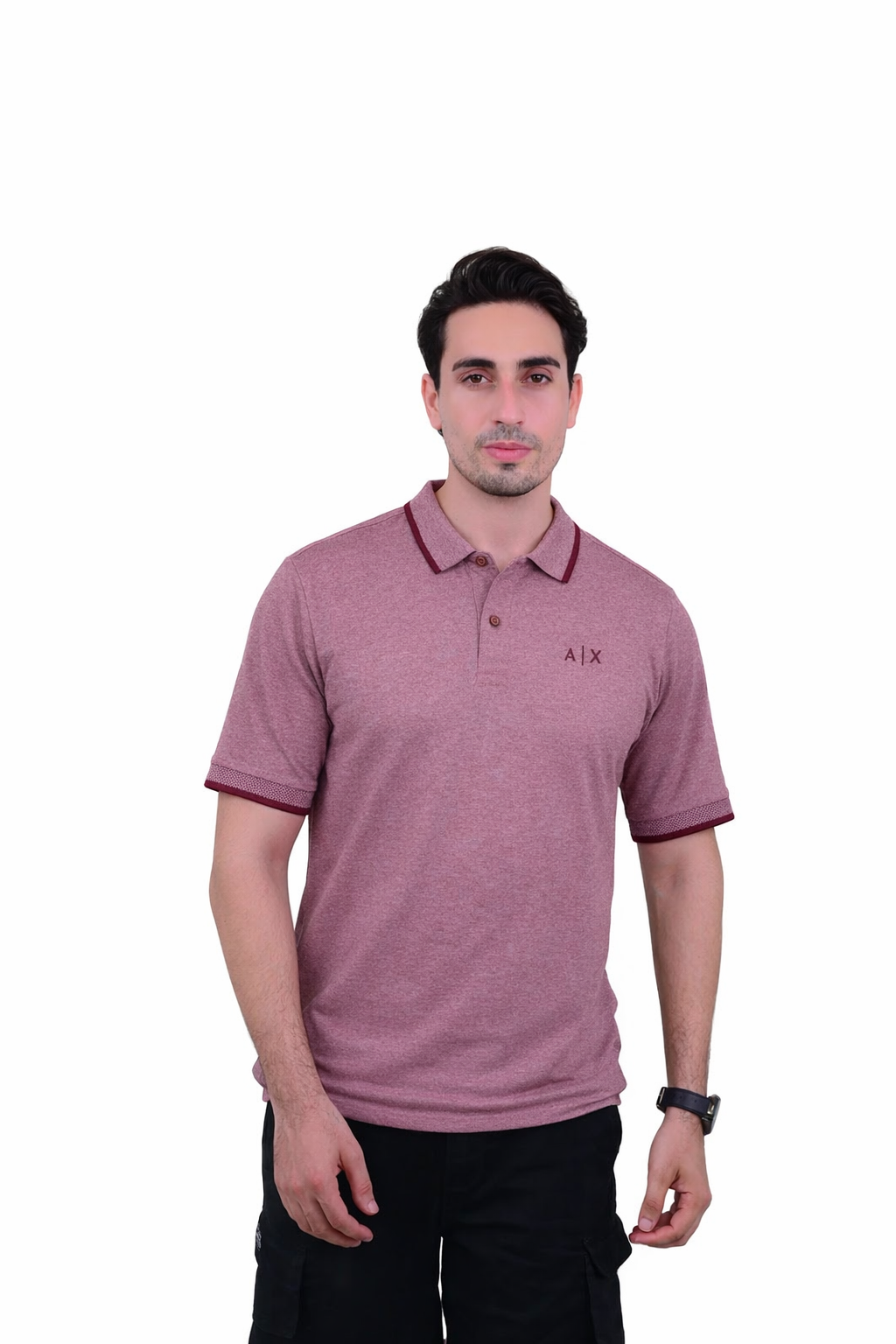 MEN'S Two Tone Tee A/X (Pink)