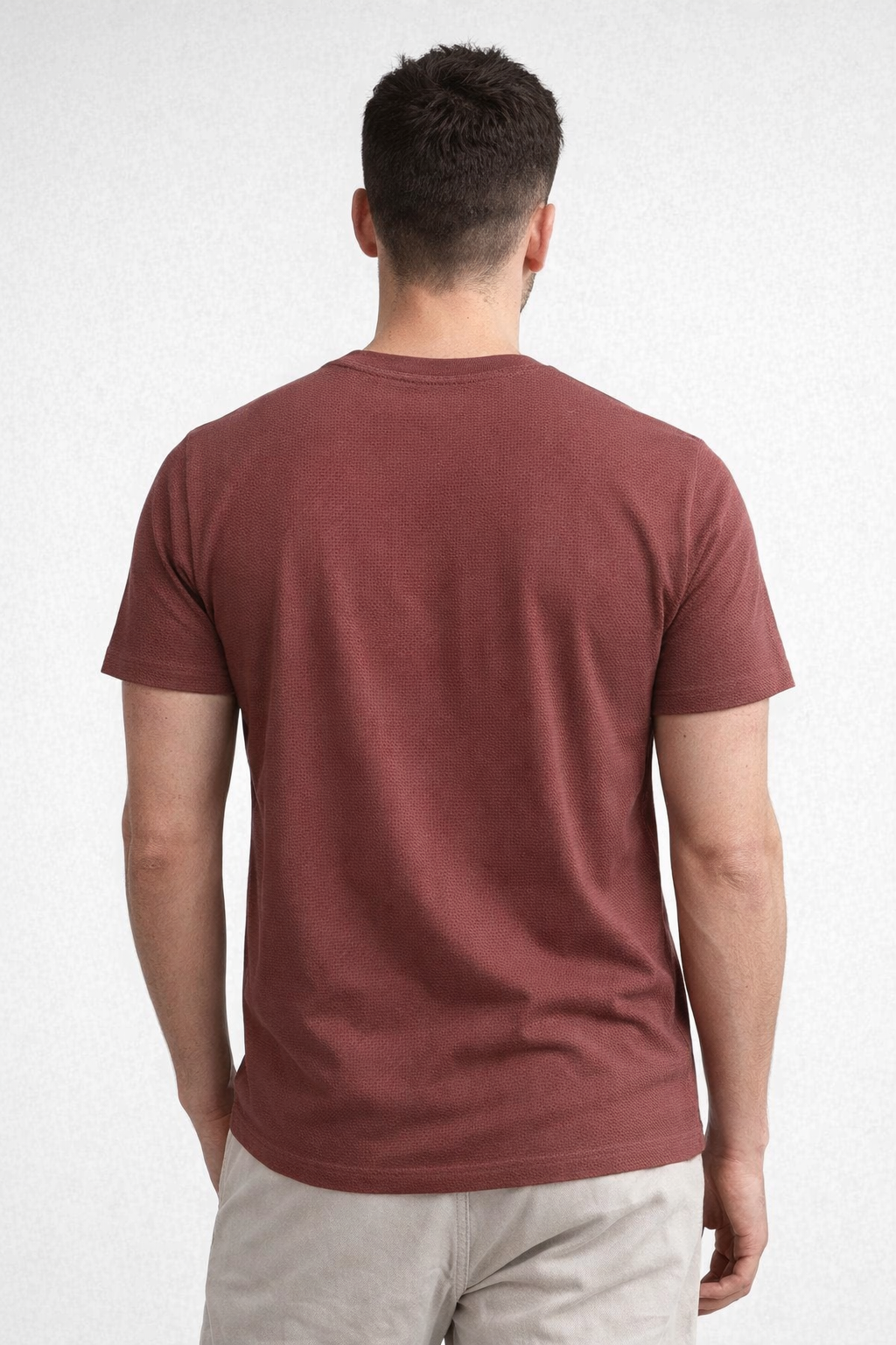 Soft Popcorn Textured Fabric (Rose Pink)