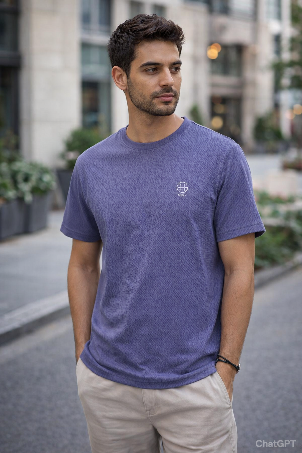 Soft Popcorn Textured Fabric (Blue)