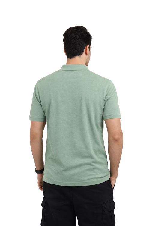 MEN'S PK Polo Tees ( Sage Green)