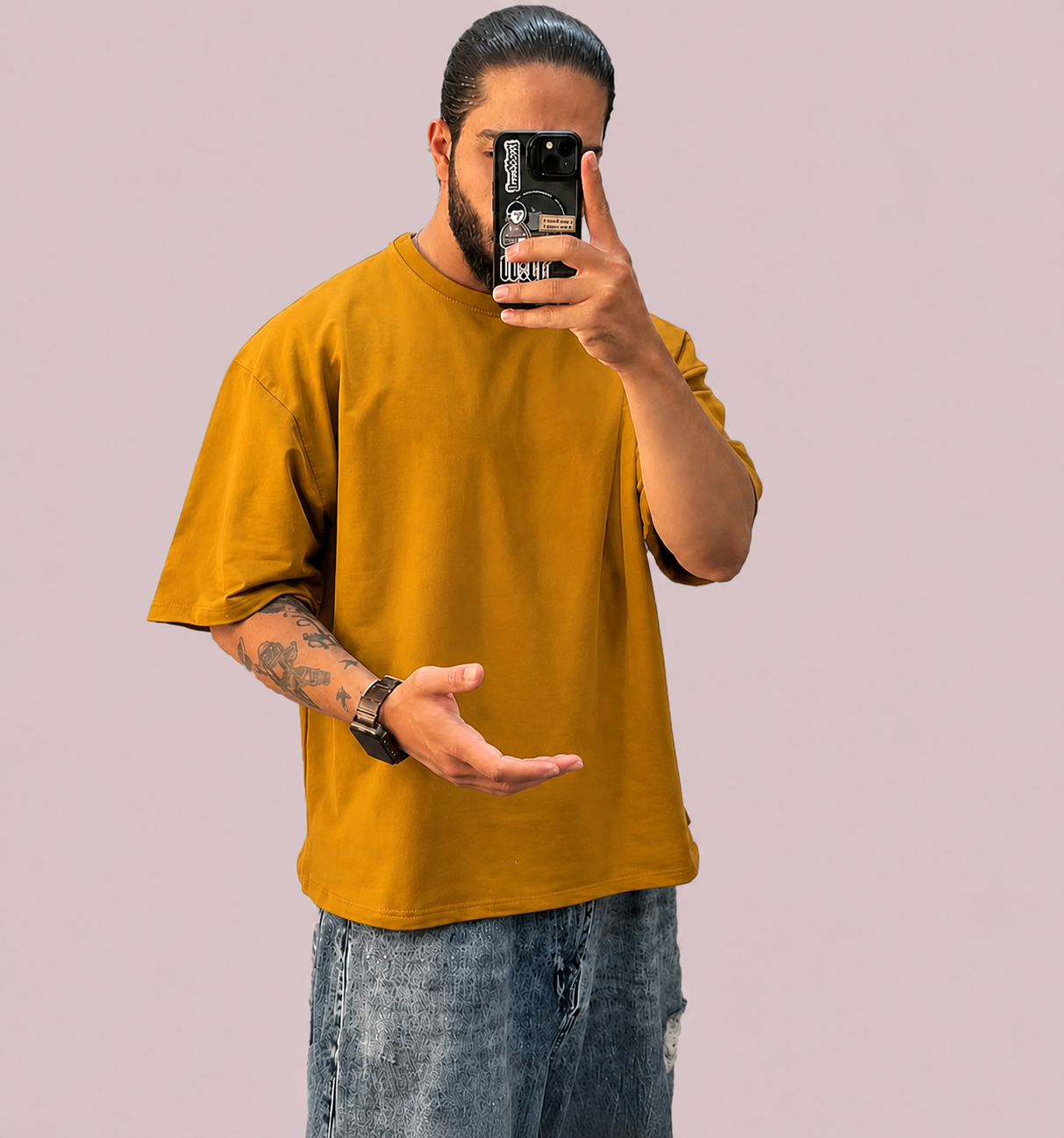 Oversized T-Shirt  For Casual And Formal Wear.
