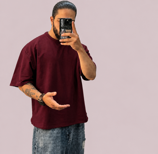 Oversized T-Shirt  For Casual And Formal Wear.
