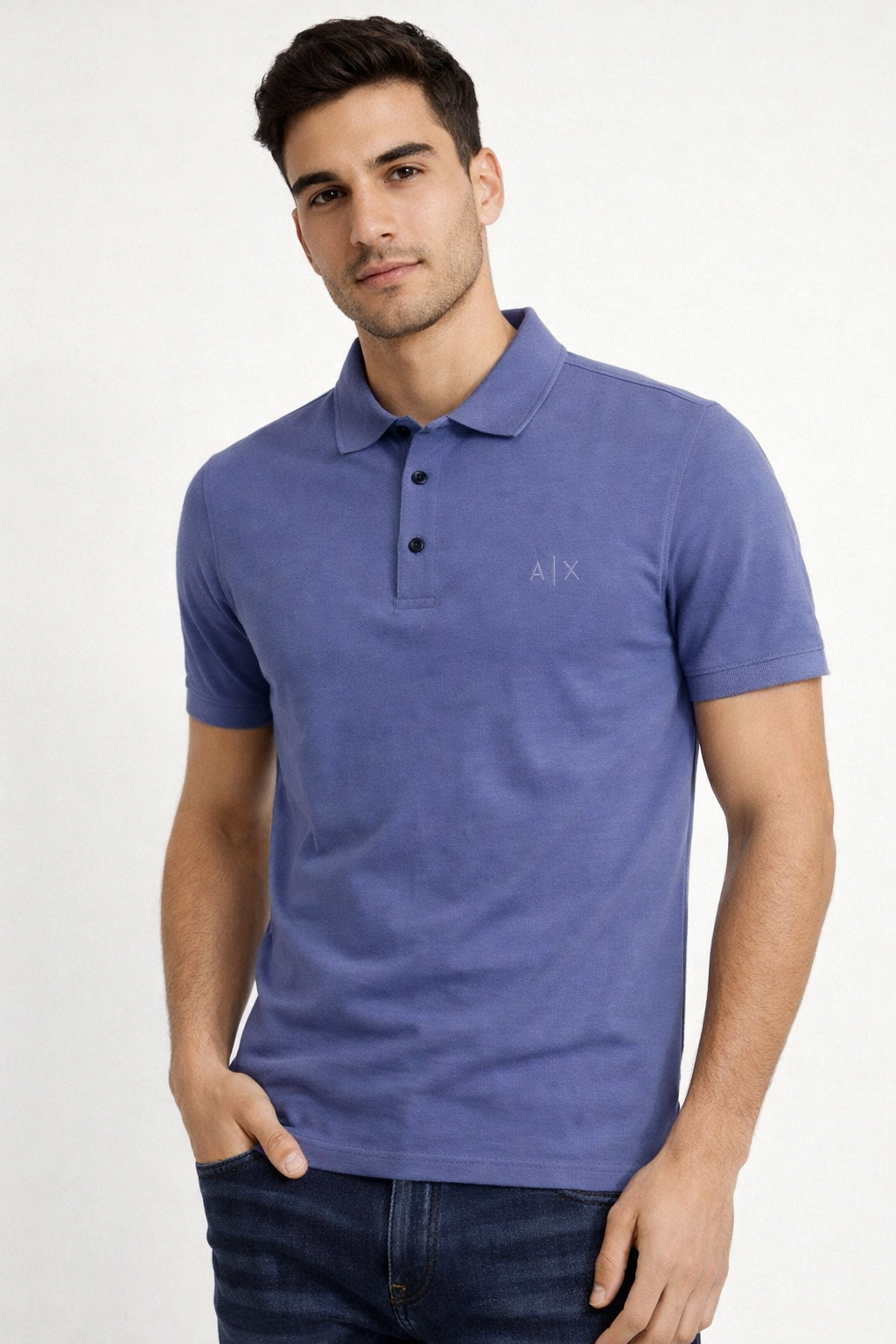 Premium Popcorn Texture Polo Shirt – Soft Stretch Comfort
